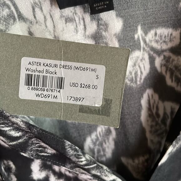 ALLSAINTS Aster Kasuri Floral Dress - Picture 6 of 16